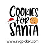 Cookies For Santa SVG Cut Files