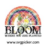 Bloom Flower Retro Sublimation