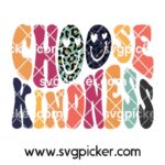 Choose Kindness Retro Sublimation